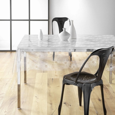 Douceur d'interieur Transparentní ubrus PVC SOLEIL Ø 140 cm