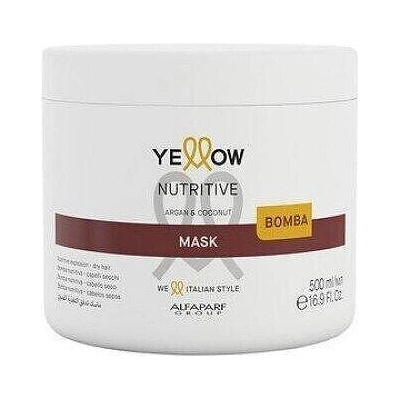 Yellow Professional Подхранваща и хидратираща маска за коса с екстракт от арган и кокос Yellow Nutritive Mask