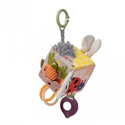 Интерактивна играчка, Taf Toys, Мек куб с активности, 33 х 33 см (TT13095)