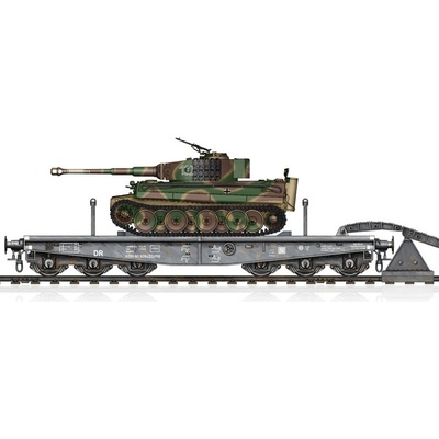 Hobby Boss Schwere Plattformwagen Type SSyms 80&Pz.Kpfw.VI Ausf.E Sd.Kfz.181 Tiger I Mid Production 1:72