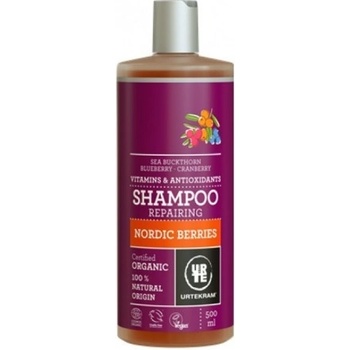 Urtekram šampon se severskými bobulemi na poškozené vl. Bio 500 ml