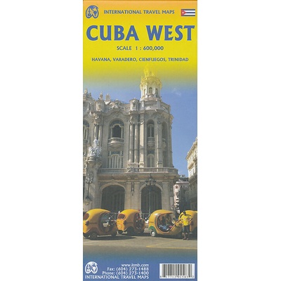 mapa Cuba West 1:600 t.