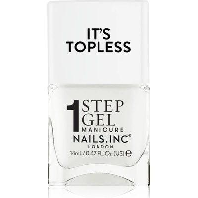 Nails Inc. It’s Topless gelový lak Emma 14 ml