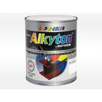 Alkyton hladký lesklý šedý hliník - 0,75 l