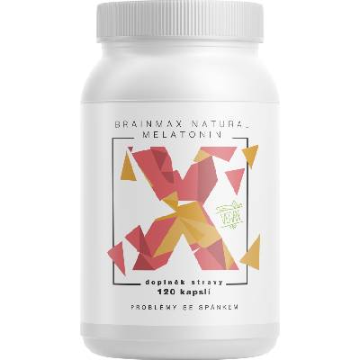 BrainMax Natural Melatonin, 120 rastlinných kapsúl Doplnok stravy