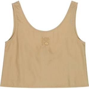 Quiksilver Дамски топ Quiksilver Women's Vista Woven Tank Top - Seneca Rock (916-7078-0214)