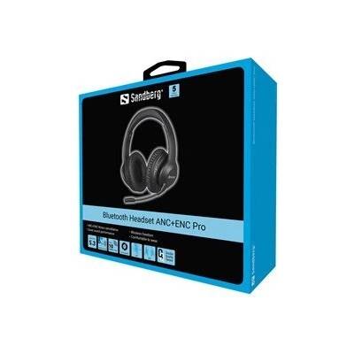 Sandberg Bluetooth Headset ANC+ENC Pro