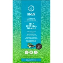 Khadi Hair Mask Detox Charcoal hloubkově čistící vlasová maska 50 g