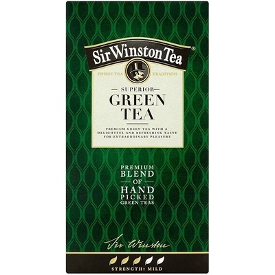 Sir Winston Tea Green tea zelený čaj 20 vrecúšok 35 g