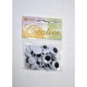 Dalprint Movable eyelets 75pcs mix