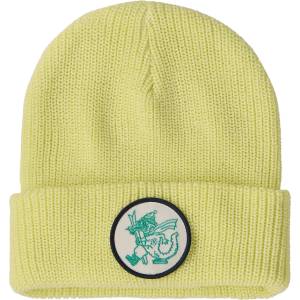 Patagonia Детска зимна шапка (beanie) Patagonia Kid's Logo Beanie - Hut Tripper Label: Vellum Green - размер One Size (904-4596-0511)