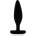 Je Joue Egon Butt Plug with Remote Control Black