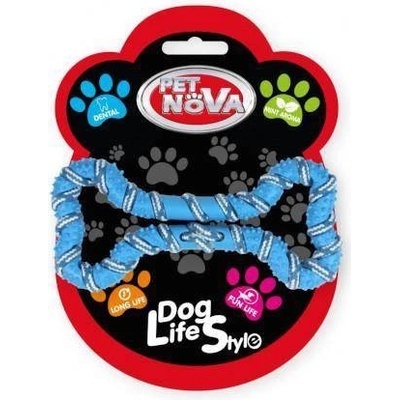 Pet Nova Dog Life Style Psí lano, kost modrá, mátová příchuť 20 cm