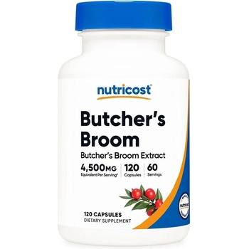 Nutricost Butcher's Broom, 150 mg, 120 капсули, Nutricost (57624 (773101) NC)