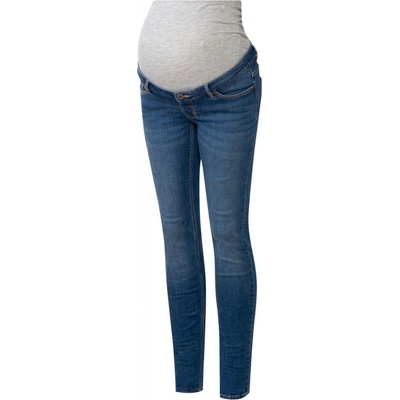 esmara dámske tehotenské rifle modrý denim 100358375
