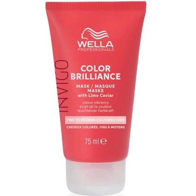 Wella Invigo Color Brilliance защитна маска за боядисана коса 75 ml за жени