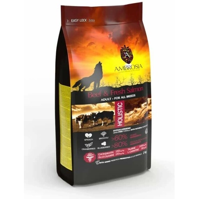 Ambrosia Beef & Fresh Salmon 2 kg