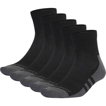 adidas Юношески чорапи Adidas Aeroready Ankle 6 Pack Socks Junior - Black/Grey