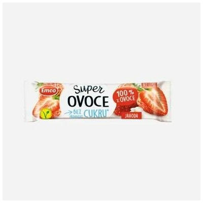 Emco Tyčinka Super ovoce jahoda 12 x 30 g