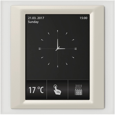 ELKO EP RF Touch-W Сензорно устройство за управление Стъкло Перлен-металик Светло сив (RFTW-AGL-BPE-CLG)