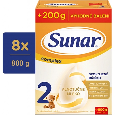 Sunar 2 Complex 8 x 800 g