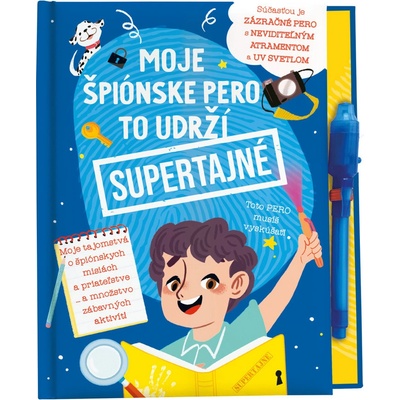 Moje špiónske pero to udrží supertajné!
