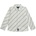 GUESS Бяла риза с дълъг ръкав с райета и надписи за мини момче Guess