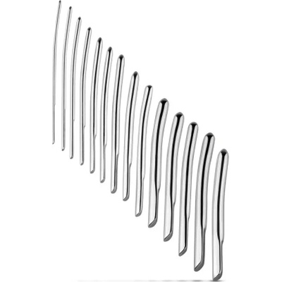 Easy Луксозен сет метални уретрални разширители Single Ended