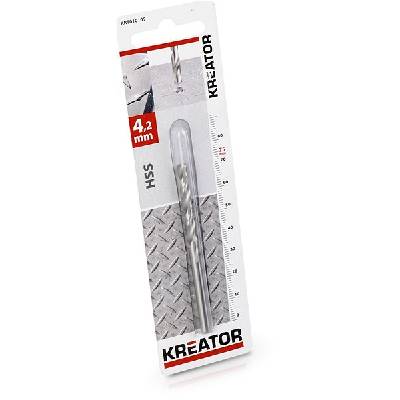 Kreator Vrták do kovu 4,2 mm HSS KRT010109
