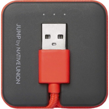 Native Union Jump Cable - джобна външна батерия 800mAh с Lightning кабел (оранжев)