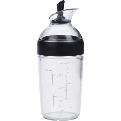 Oxo Šejker na dressing GOOD GRIPS 236 ml, čierny, plastový