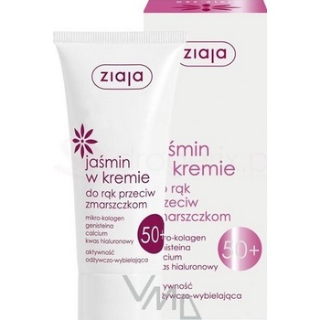 Ziaja Jasmín 50+ protivráskový krém na ruky 50 ml