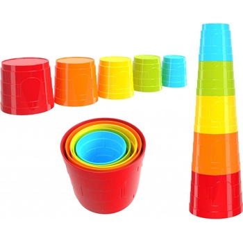 Mikro trading Pyramida skládací kalíšky 5 ks