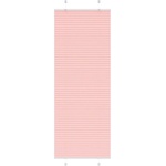 vidaXL Плисирана щора, розова, 70x200 см, ширина на плата 69, 4 см, полиестер (4015460)