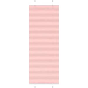 vidaXL Плисирана щора, розова, 70x200 см, ширина на плата 69, 4 см, полиестер (4015460)