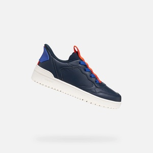 GEOX Тъмносини детски спортни обувки Geox Washi-ba Fast in Geox | Sin | Момчешки | 28