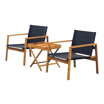 Garden Point Дървен терасен комплект за 2 лица Gaja Garden Point (GAP1485)