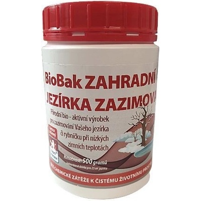 BioBak Zahradní jezírka zazimovač 0,5 kg – Hledejceny.cz