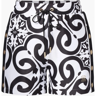 Nola šortky Goldbergh short Black/White