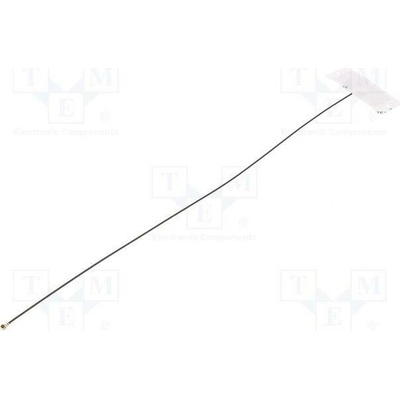 MOLEX 206560-0300 Anténa; BEIDOU,GNSS,GPS; 0,5dBi,0,9dBi; na plochý kabel; U.FL