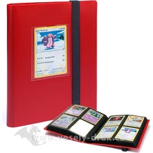 Leuchtturm TCG 4-Pocket Slim Small Red album na 160 karet