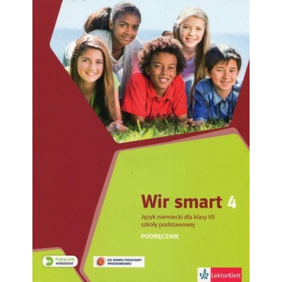 Wir Smart Język niemiecki 4 Podręcznik dla klasy VII z płytą CD