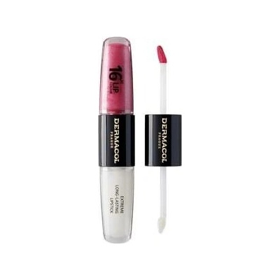 Dermacol 16H Lip Colour Longlasting Lipstick tekutá rtěnka světle hnědá 8 g