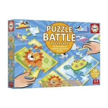 Educa Пъзел Educa Battle Jr Animales 144 Части
