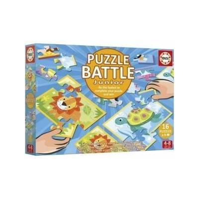 Educa Пъзел Educa Battle Jr Animales 144 Части