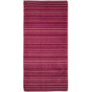 Pip Studio ručník Geometric Dark Pink 70 x 140 cm