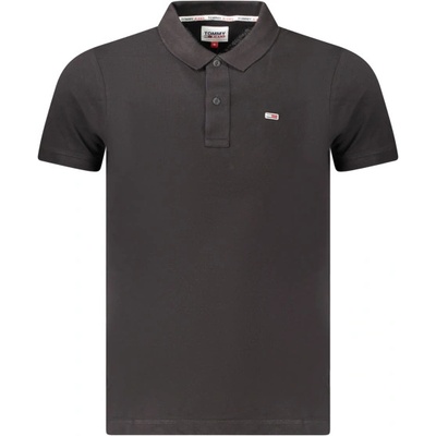 Tommy Hilfiger Мъжка поло тениска с къс ръкав tommy hilfiger, Размер l, Цвят Черен (dm0dm15370_nebds)