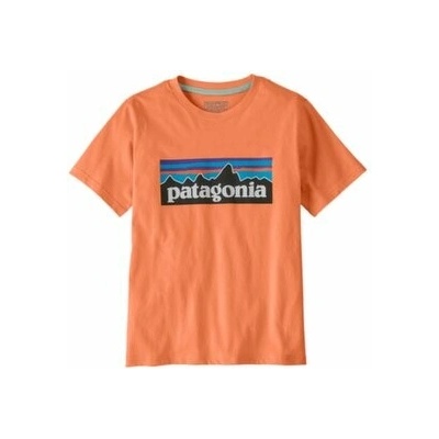 Patagonia P-6 Logo T-Shirt oranžová