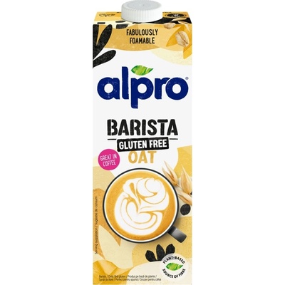 Alpro Barista Ovesný nápoj bez lepku 1 l