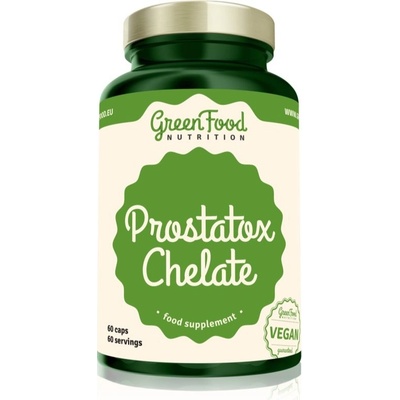 GreenFood Nutrition Prostatox Chelate kapsuly pre zdravú prostatu a podporu potencie 80 g